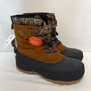 Ozark Trail Mossy Oak men's snow boots camo size 13
